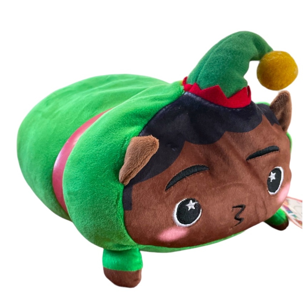 NWT Moosh Moosh Jangle Christmas Elf Pillow Stuffed animal Plush toy holiday